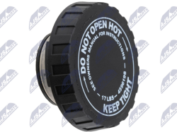 Капачка разширителен съд (1,2bar) CHRYSLER 300C, 300M, PT CRUISER, SEBRING, VOYAGER III, VOYAGER IV, VOYAGER V; DODGE CALIBER, JOURNEY, NITRO; FIAT FREEMONT; JEEP CHEROKEE, COMMANDER 1.6-6.1 (01.95-) NTY CCK-CH-001 