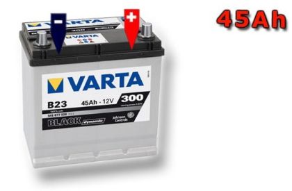 Акумулатор (десен плюс) 45 Ah. B23 BLACK dynamic VARTA  VT 545077BL