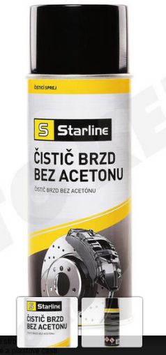 Спрей почистващ за спирачки без ацетон (300ml) Starline ACST002