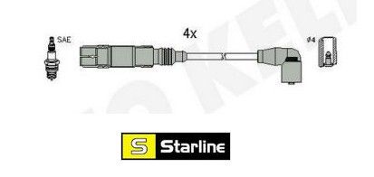 Запалителни кабели к-т VW CADDY III Variant (2KB, 2KJ, 2CB, 2CJ) 1.6 (1595ccm\75kW\102HP) [04/04-05/15] Starline ZK 0672