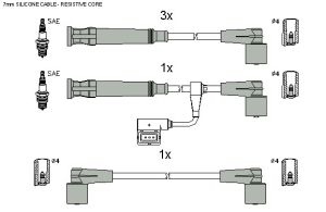 Запалителни кабели к-т BMW 3 (E36) 318 i (1796ccm/83kW/113HP) [09/90-02/98] Starline ZK 0192