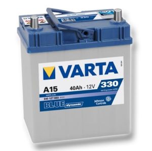 Акумулатор (ляв плюс) (азиатски автомобили) 40 Ah. A14 Blue dinamic VARTA VT B540127033