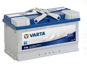 Акумулатор (десен плюс) 80 Ah. VARTA BLUE dynamic VT 580400BD