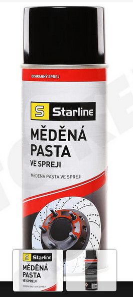 Спрей защитен мeдна паста 300ml Starline ACST006