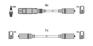 Запалителни кабели к-т VW SHARAN (ADY)  2.0 (1984ccm\85kW\115HP) [09/95-03/10]  Starline ZK 0582