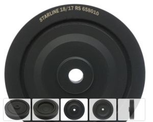 Ремъчна шайба колянов вал RENAULT/OPEL 1.9 DTI Starline RS 658010
