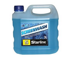 тeчност за чистачки зимна 3 литрa (-40°C) Starline NA SW-3