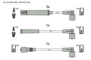 Запалителни кабели к-т OPEL ASTRA F 1.4 (1389ccm/55kW/75HP) [09/91-09/93] Starline ZK 2602