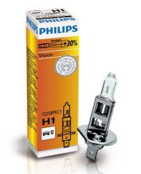 Крушка H1 12V 55W P14.5S PREMIUM +30% светлина PHILIPS PH 12258PR/1