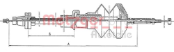 Жило газ FIAT PANDA 750-1000-4X4 (86 -) METZGER MT 1903.5