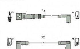 Запалителни кабели SEAT IBIZA II (6K1) 1.4 i (1390ccm/44kW/60HP) [09/93-08/99] Starline ZK 8101