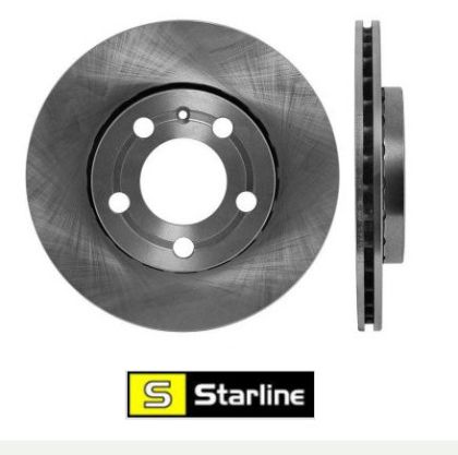 Спирачен диск вентилиран SKODA FABIA (6Y2) 1.4 16V (1390ccm/55kW/75HP) [12/99-03/08]  Starline PB 0195