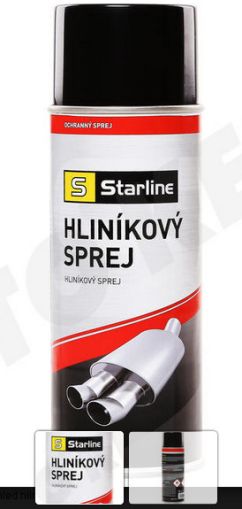 Спрей защитен алуминиев Starline ACST007