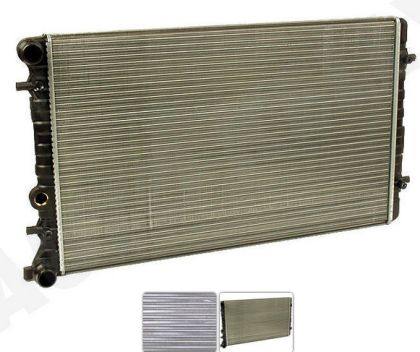 Воден радиатор (647x397x24mm) (+AC)  AUDI A3 (8L1) 1.9 TDI 40.14.501
