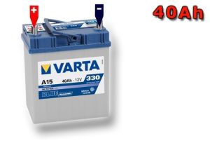 Акумулатор (ляв плюс) (азиатски автомобили) 40 Ah. A14 Blue dinamic VARTA VT B540127033