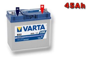 Акумулатор (ляв плюс) 45 Ah B32 акумулатор Blue VARTA VT 545156BD