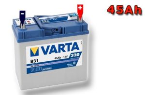 Акумулатор (десен плюс) 45 Ah B31 акумулатор Blue VARTA VT 545155BD