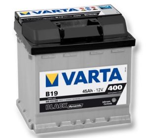 Акумулатор (десен плюс) 45 Ah. B19 BLACK dynamic VARTA VT 545412BL