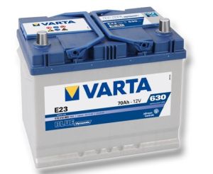Акумулатор (десен плюс) 70 Ah. E23  BLUE dynamic VARTA VT 570412BD