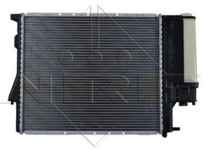 Радиатор воден  BMW  (E36) BMW 3 (E36) 1.6-2.5 /09.90-11.98/ NRF 50565