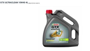 Моторно масло CASTROL  GTX ULTRACLEAN 10W40 4L