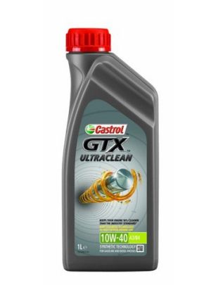 Моторно масло CASTROL  GTX ULTRACLEAN 10W40 1L