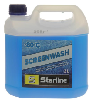Тeчност за чистачки зимна 3 литра (-80°C) Starline NA SW80-3