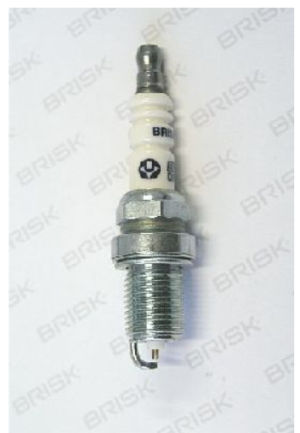 Свещ искрова пропан бутан и метан (LPG/CNG) BRISK Silver BRI-DR15YS-9