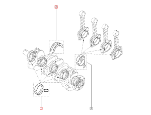  Аксеални шайби колянов вал (STD) DACIA DOKKER, DUSTER, JOGGER, LODGY, LOGAN II, LOGAN III, LOGAN MCV II, SANDERO II, SANDERO III; NISSAN JUKE, MICRA V, QASHQAI II 0.9-1.3H 03.12- KOLBENSHMIDT KS 79572610 0.00