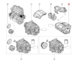 Стартер (нов) (12V, 0,85kW) DACIA DOKKER, DUSTER, LODGY, LOGAN, LOGAN EXPRESS, LOGAN II, LOGAN MCV, LOGAN MCV II, SANDERO, SANDERO II; LADA LARGUS 1.4-1.6LPG (04.98-)  CARGOCAR113932