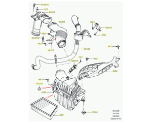 Дебитомер (4 pin, cartridge) fits: VOLVO S60 II, S80 II, V60 I, V70 III, XC60 I; CITROEN JUMPER III; FORD B-MAX, ECOSPORT, FIESTA VI, GALAXY II, MONDEO IV, MONDEO V, RANGER, S-MAX 1.0-5.0 (06.02-) PIERBURG PR 7.22184.76.0